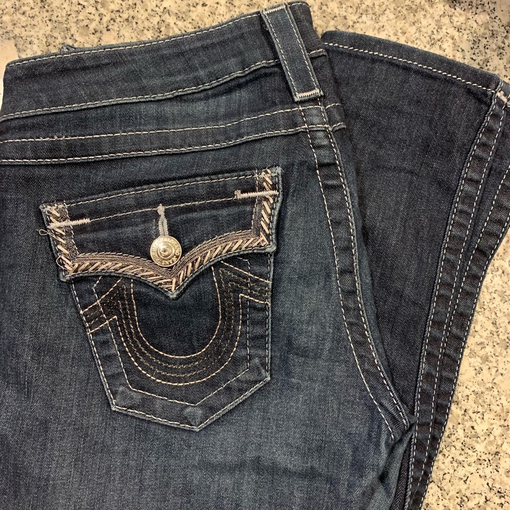 True Religion Size 28 Skinny Jeans